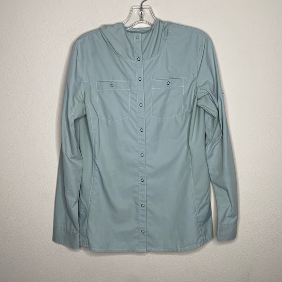 Kuhl Tops - Kuhl Long Sleeve Button Up Hooded Top